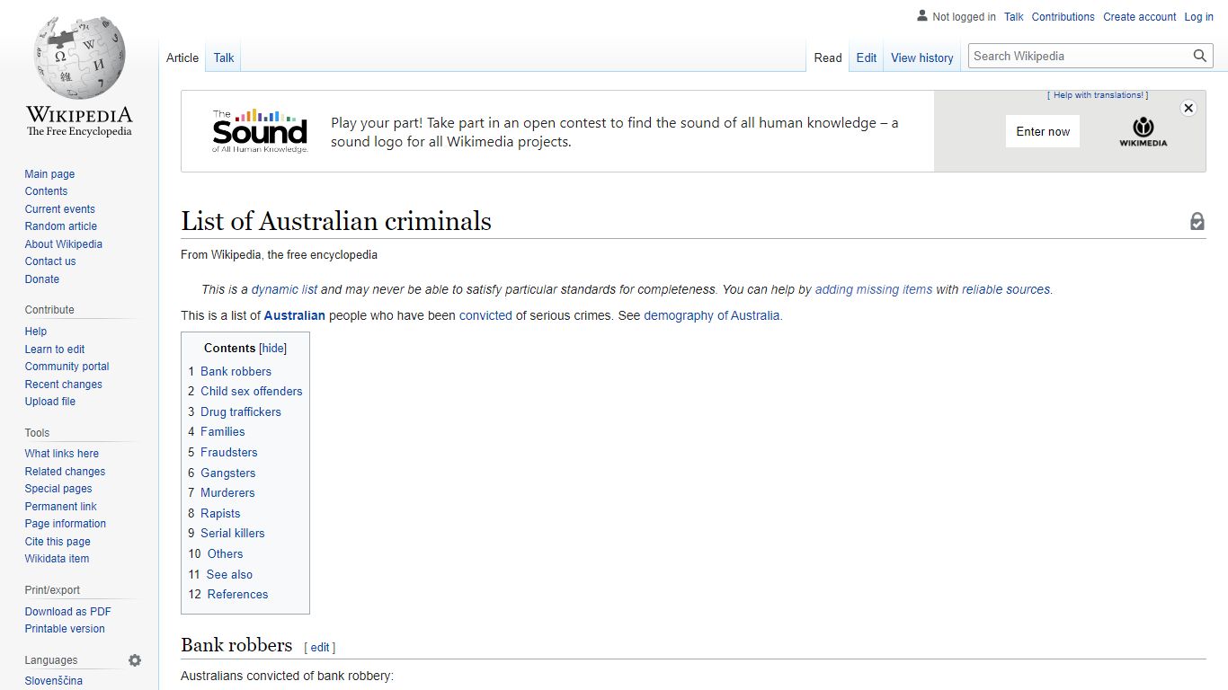 List of Australian criminals - Wikipedia